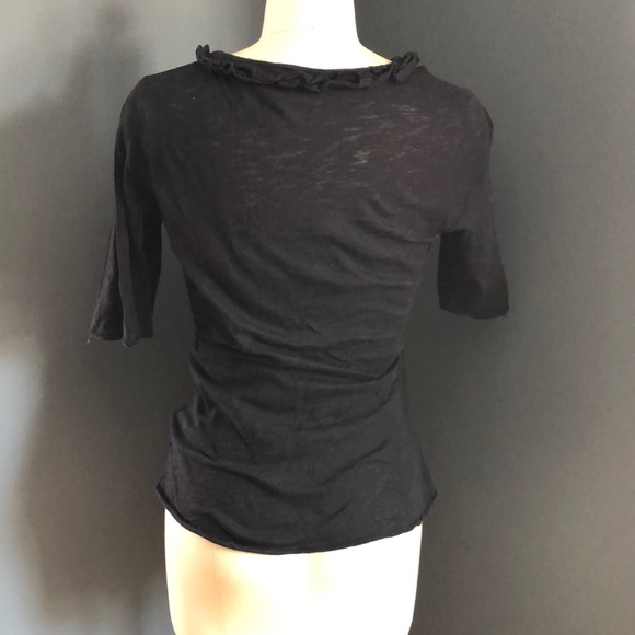 Press Ruffle T-Shirt - Picture 3 of 4